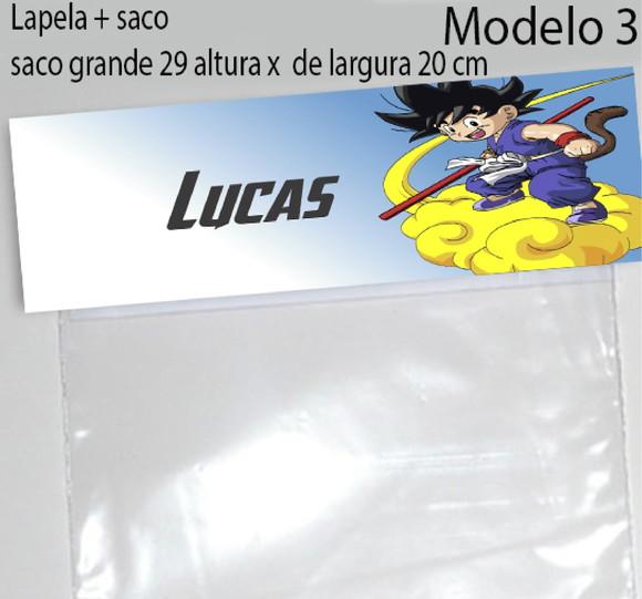 Lapela e Saco Grande-goku