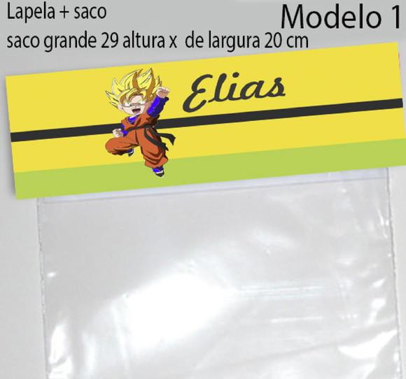 Lapela e Saco Grande-goku
