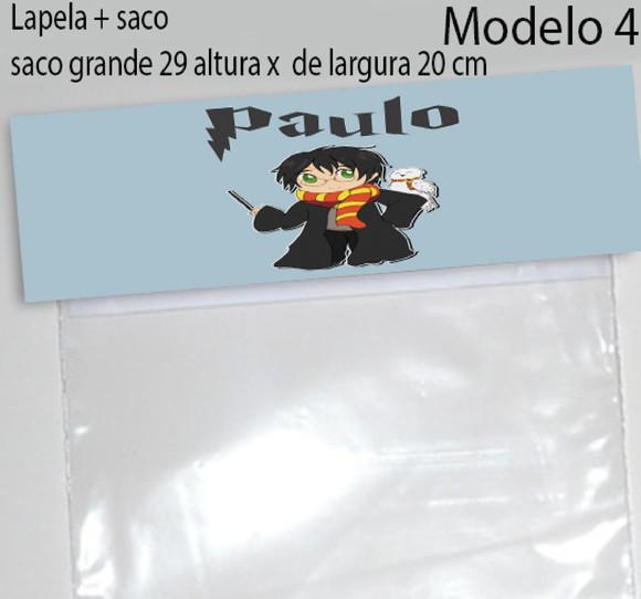 Lapela e Saco Grande-harry Potter-modelo 1
