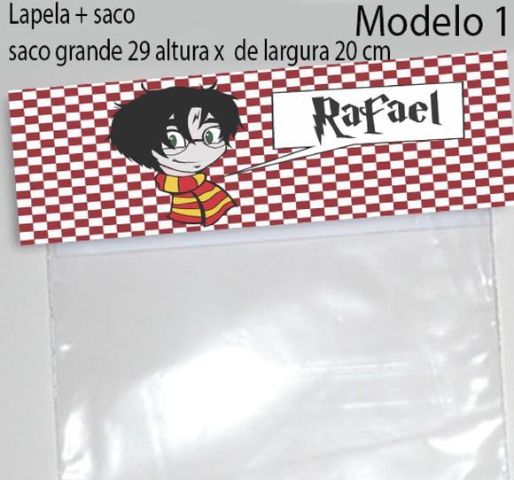 Lapela e Saco Grande-harry Potter-modelo 2