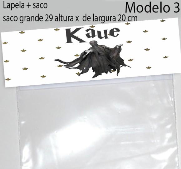 Lapela e Saco Grande-harry Potter-modelo 2
