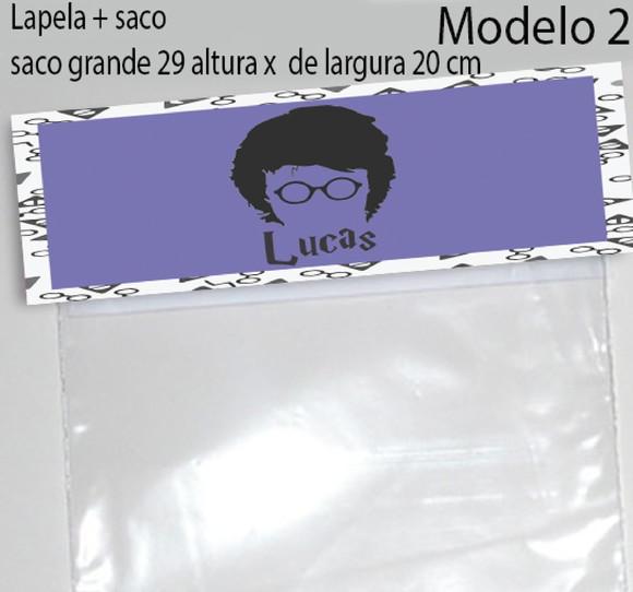 Lapela e Saco Grande-harry Potter-modelo 2