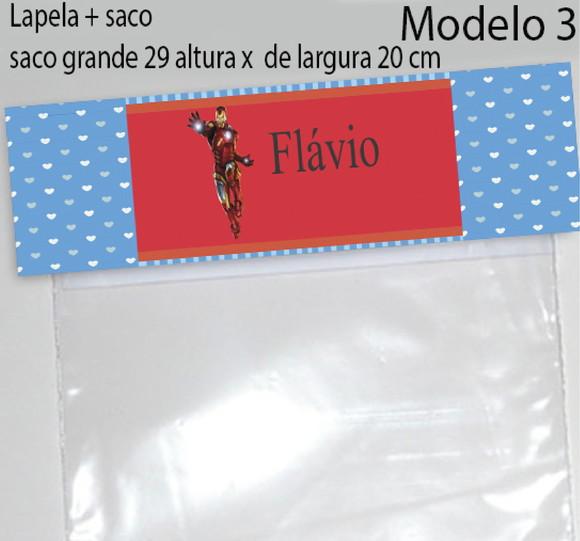 Lapela e Saco Grande-homem de Ferro