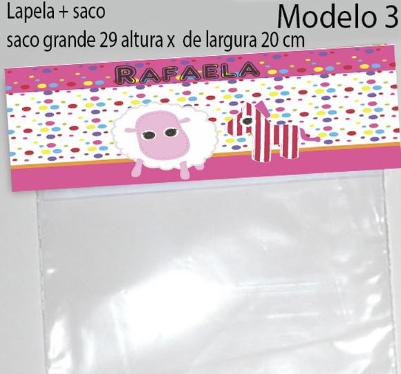 Lapela e Saco Grande-lalaloopsy
