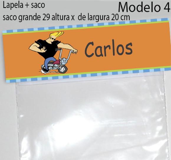 Lapela e Saco Grande-johnny Bravo