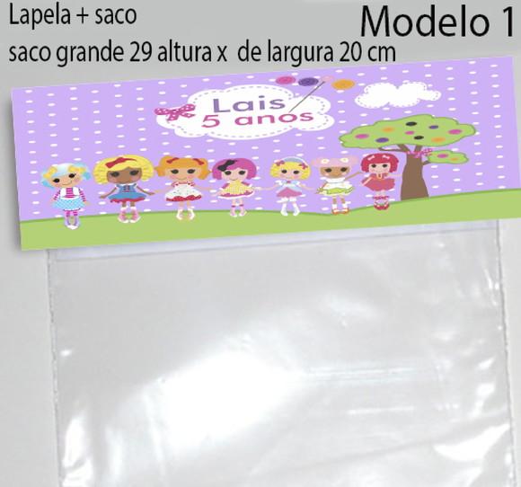 Lapela e Saco Grande-lalaloopsy