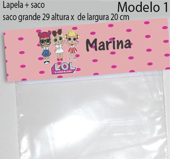 Lapela e Saco Grande-lol