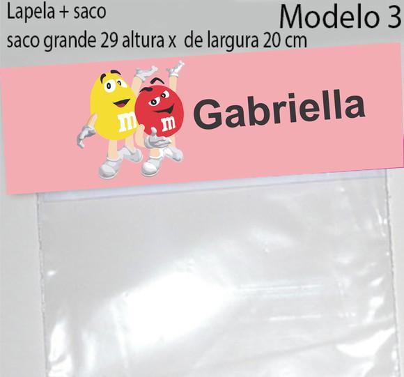 Lapela e Saco Grande-m&m