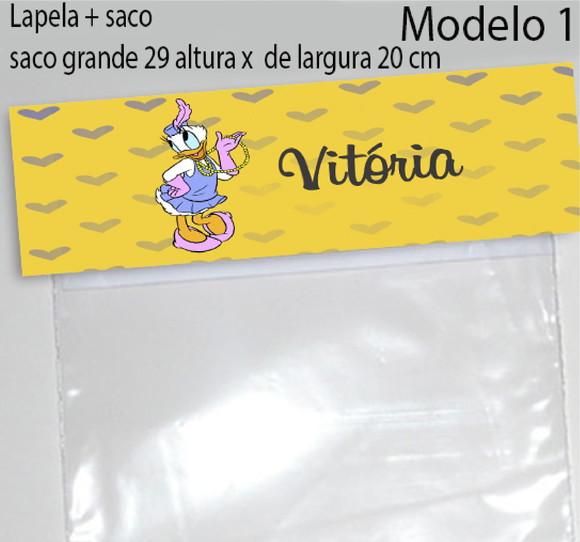 Lapela e Saco Grande-margarida