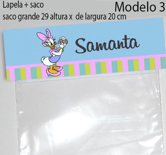 Lapela e Saco Grande-margarida