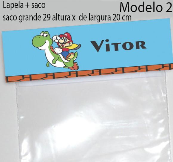 Lapela e Saco Grande-mario Bros