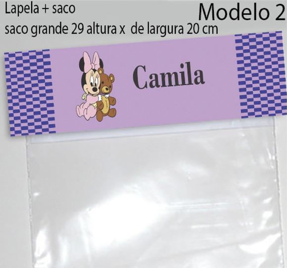 Lapela e Saco Grande-mickey Baby