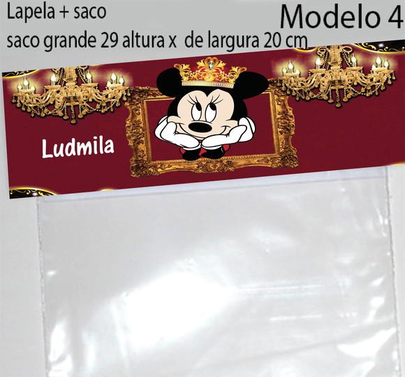Lapela e Saco Grande-minnie Realeza