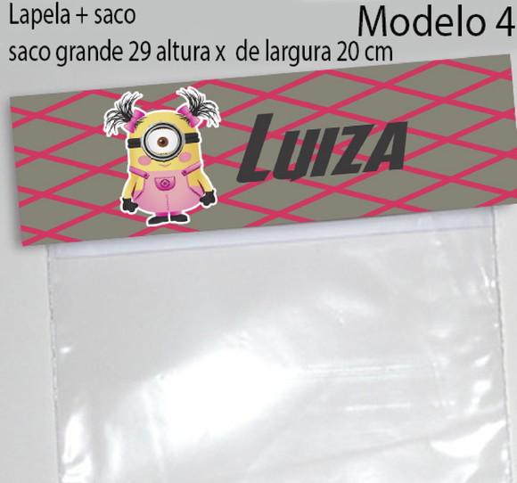 Lapela e Saco Grande-minions