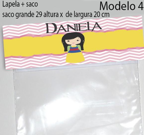 Lapela e Saco Grande-mulan