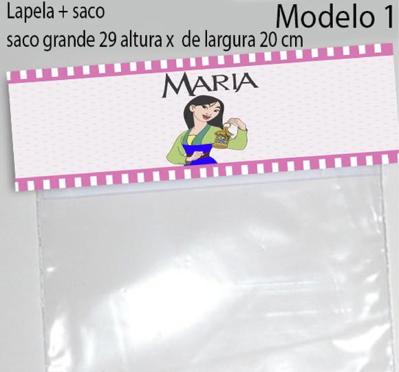 Lapela e Saco Grande-mulan