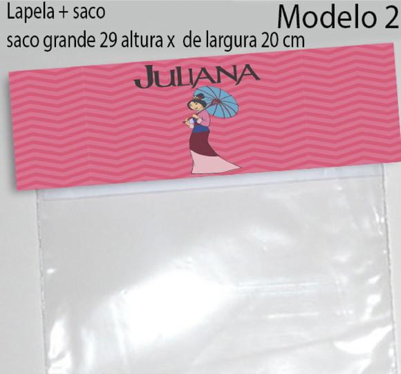 Lapela e Saco Grande-mulan