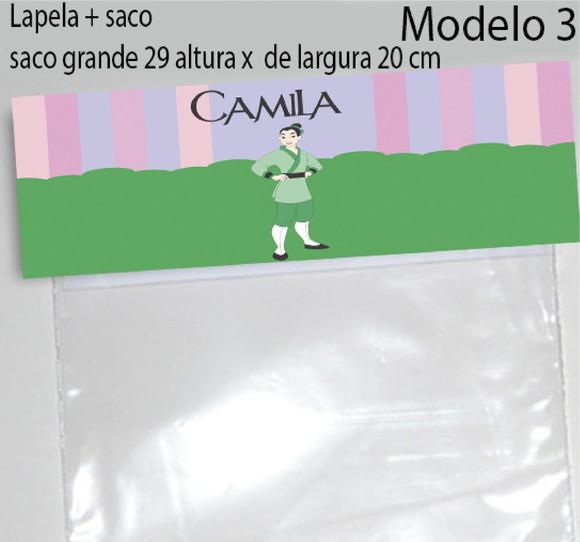 Lapela e Saco Grande-mulan