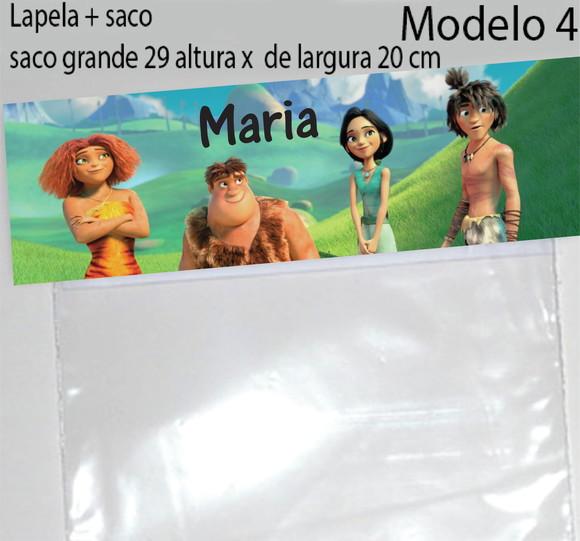 Lapela e Saco Grande-os Croods