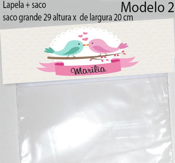 Lapela e Saco Grande-pássaros