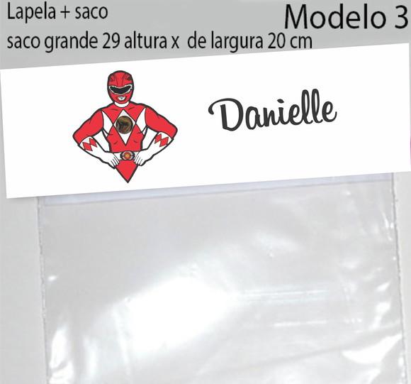 Lapela e Saco Grande-pawer Ranger