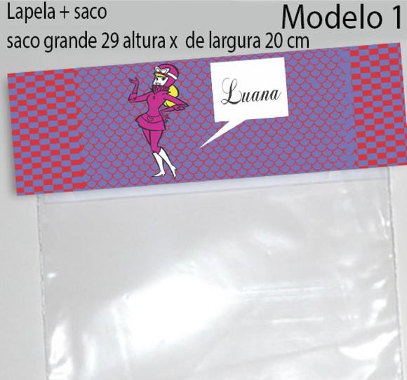 Lapela e Saco Grande-penelope Charmosa