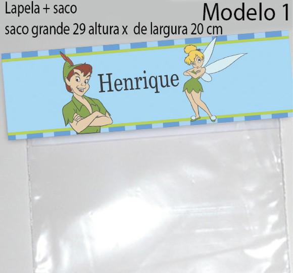Lapela e Saco Grande-peter Pan