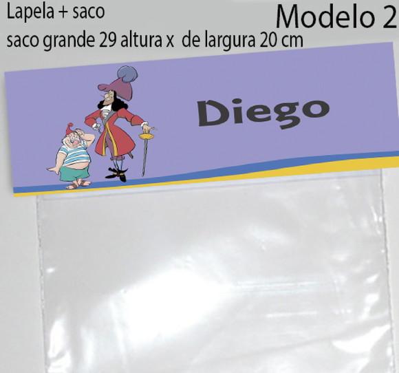 Lapela e Saco Grande-peter Pan