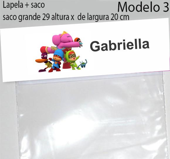 Lapela e Saco Grande-pocoyo