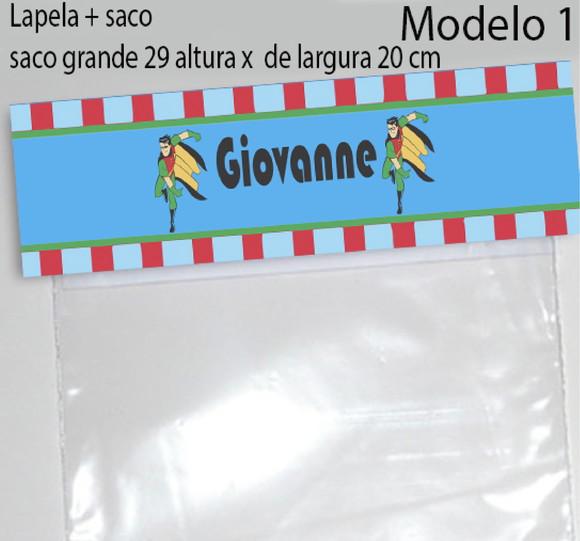 Lapela e Saco Grande-robin