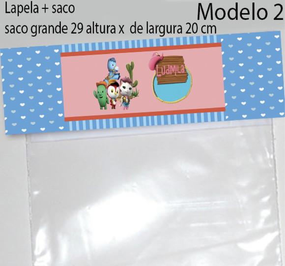 Lapela e Saco Grande-sheriff Calie do Oeste