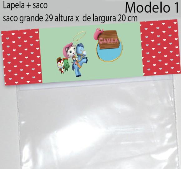 Lapela e Saco Grande-sheriff Calie do Oeste