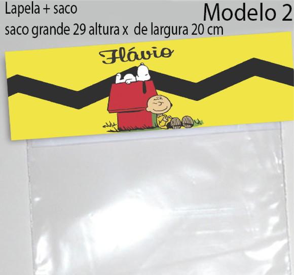 Lapela e Saco Grande-snoopy