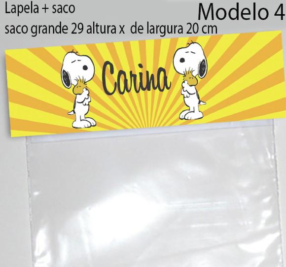 Lapela e Saco Grande-snoopy