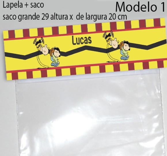 Lapela e Saco Grande-snoopy