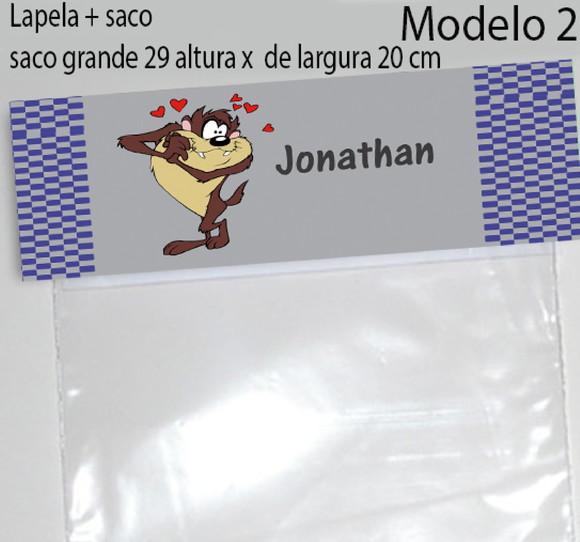 Lapela e Saco Grande-taz Mania