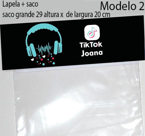 Lapela e Saco Grande-tik Tok
