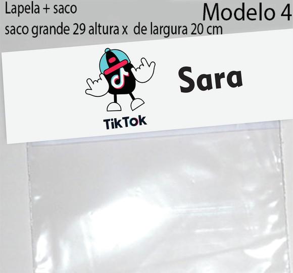 Lapela e Saco Grande-tik Tok