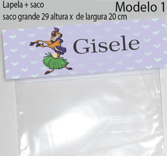 Lapela e Saco Grande-timão