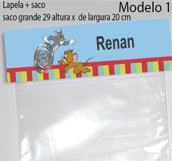 Lapela e Saco Grande-tom e Jerry