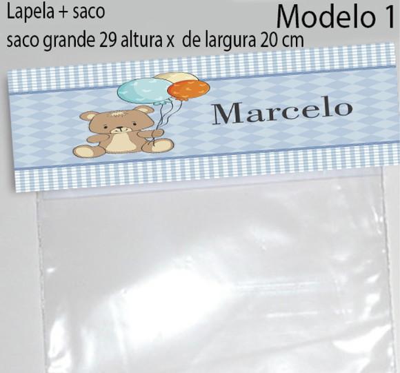 Lapela e Saco Grande-ursinho