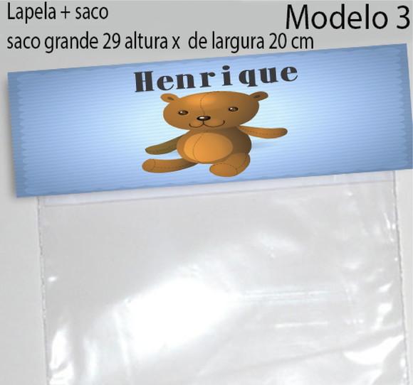 Lapela e Saco Grande-ursinho