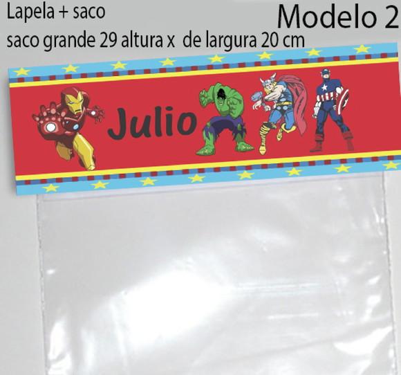 Lapela e Saco Grande-vingadores