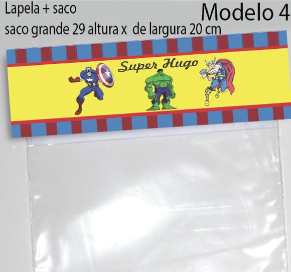 Lapela e Saco Grande-vingadores