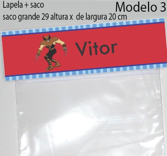 Lapela e Saco Grande-x Mens