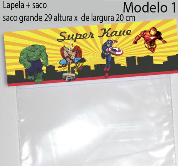 Lapela e Saco Grande-vingadores