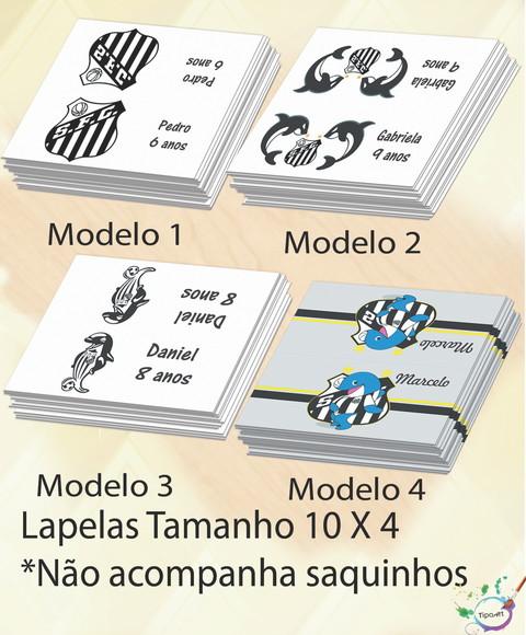 Lapela P/saquinho -peixe
