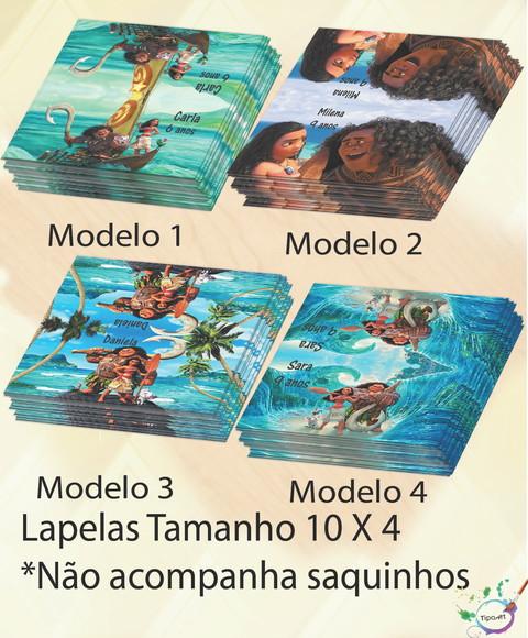 Lapela P/saquinho -moana e Mauí