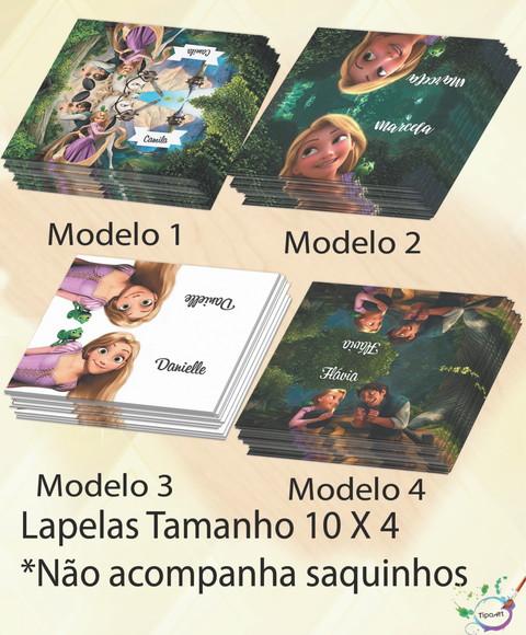 Lapela P/saquinho -rapunzel