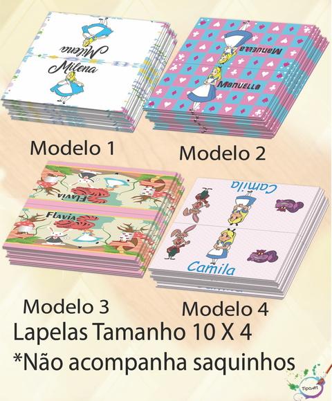 Lapela P/saquinho-alice